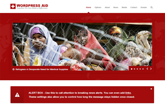 Aid WordPress Theme