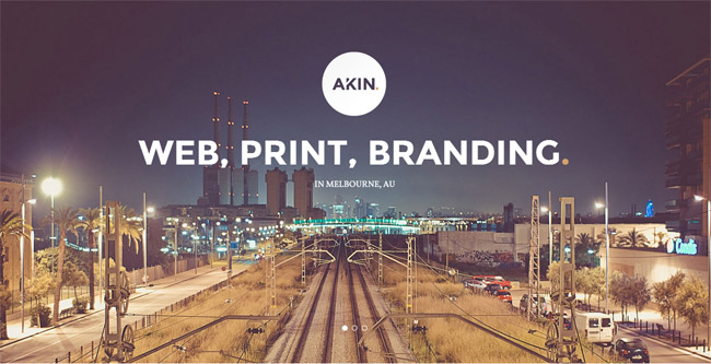 Akin WordPress Theme
