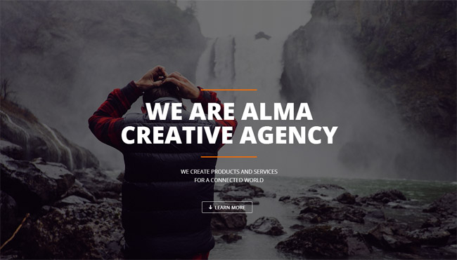Alma WordPress Theme