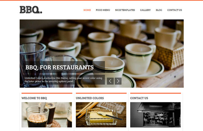 BBQ WordPress Theme