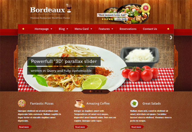 Bordeaux WordPress Theme