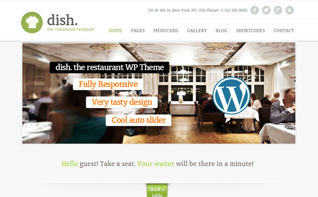 Dish WordPress Theme