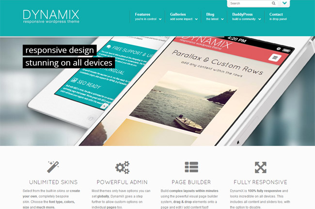 DynamiX WordPress Theme