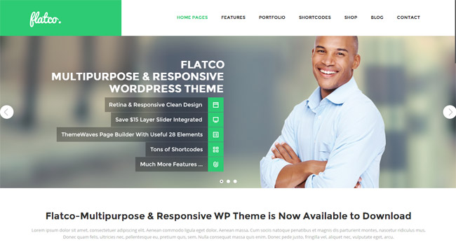 Flatco WordPress Theme