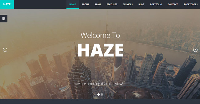 Haze WordPress Theme
