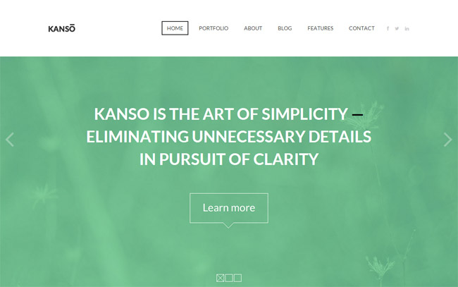 Kanso WordPress Theme