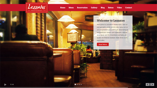 Lezzatos WordPress Theme