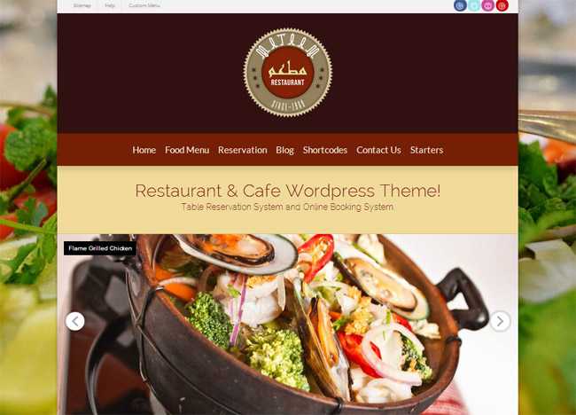 Mataam WordPress Theme
