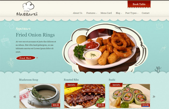 Mazzareli WordPress Theme