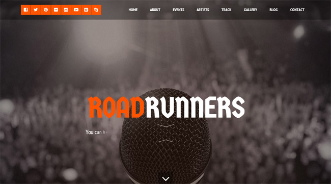 RoadRunners WordPress Theme