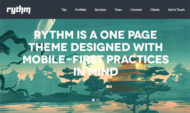 Rythm WordPress Theme