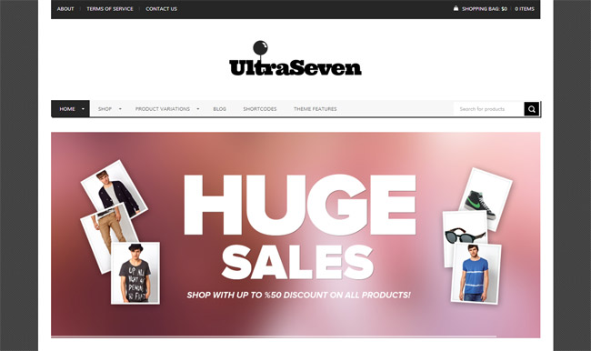UltraSeven WordPress Theme
