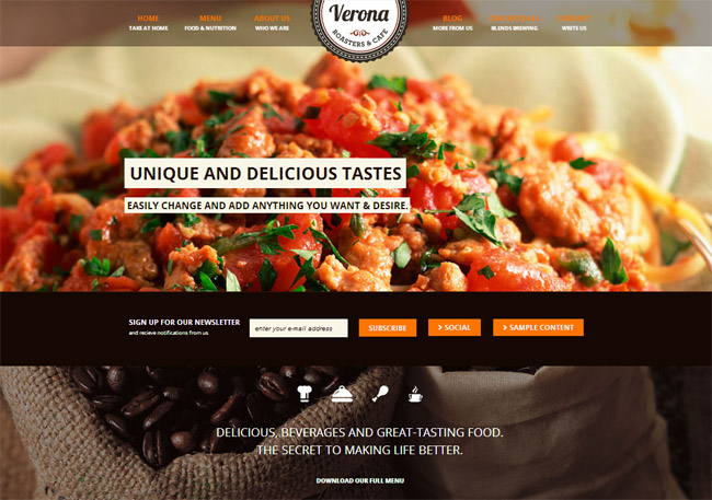 Verona WordPress Theme