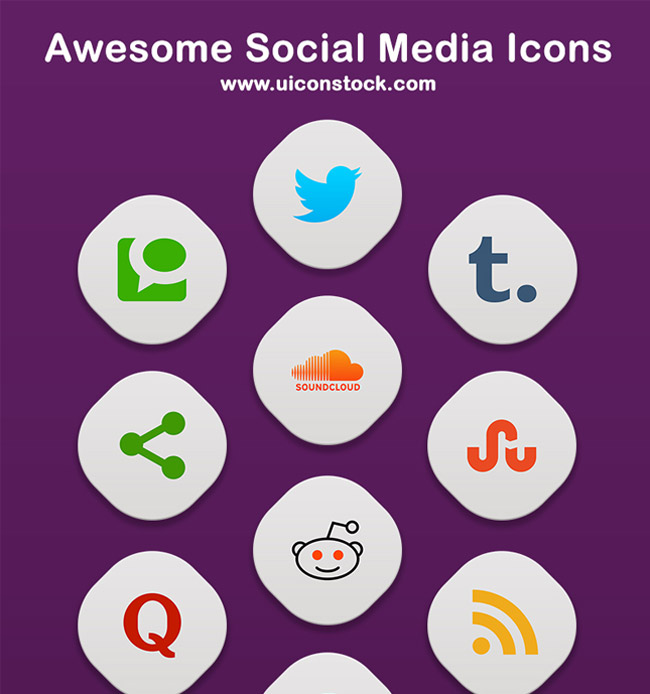 Awesome Social Media icons