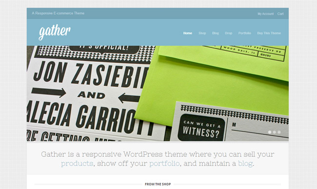 Gather Wordpress Theme
