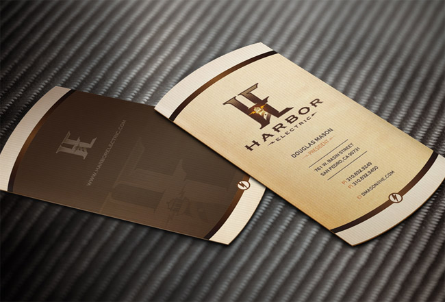 Harbor Electric Business Cards