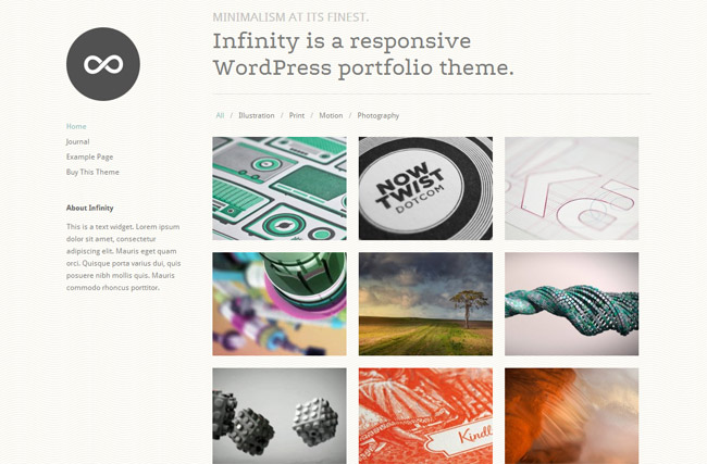 Infinity Wordpress Theme