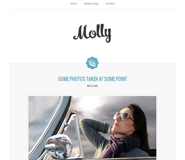 Molly WordPress Theme