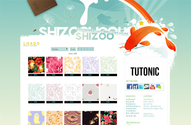 Shizoo Background Patterns