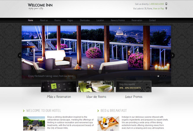 Welcome Inn Wordpress Theme