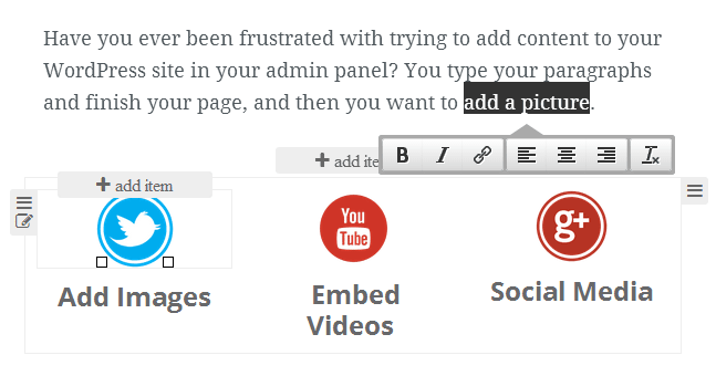 VelocityPage Frontend Inline Editor
