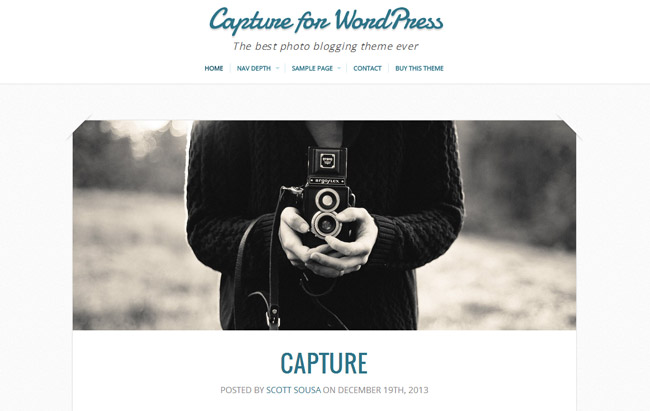 Capture Wordpress Theme