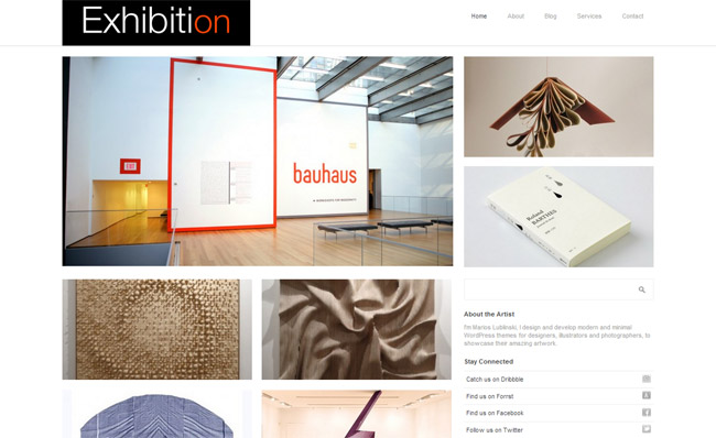 Exhibition Wordpress Theme