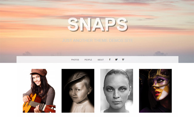 Snaps Wordpress Theme