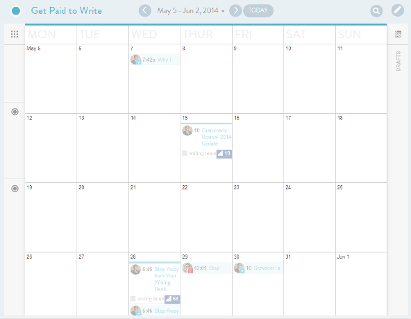 CoSchedule Calendar View