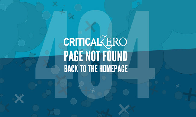 Critical Zero Error Page