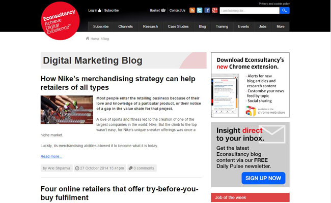 Econsultancy Digital Marketing Blog