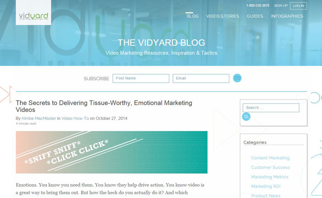 The Vidyard Blog