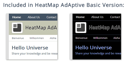 Colour Schemes of Basic Version of HeatMap Theme