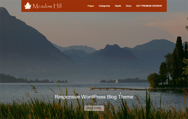 MeadowHill Free WordPress Theme
