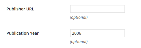 Publisher year and url