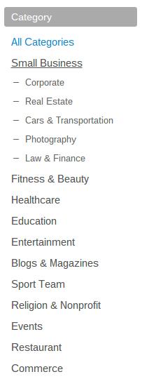 App Categories