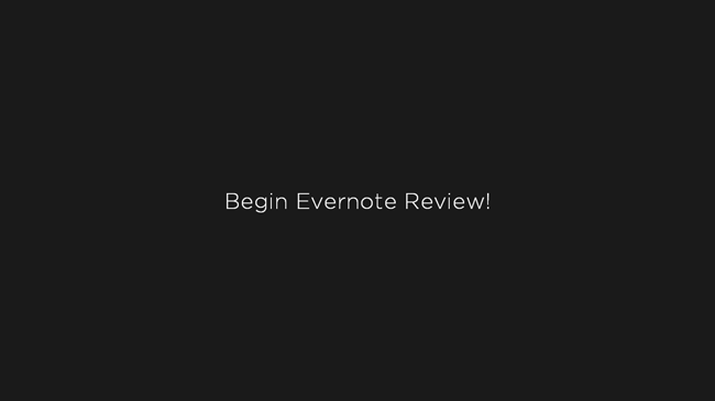 Evernote Night Mode