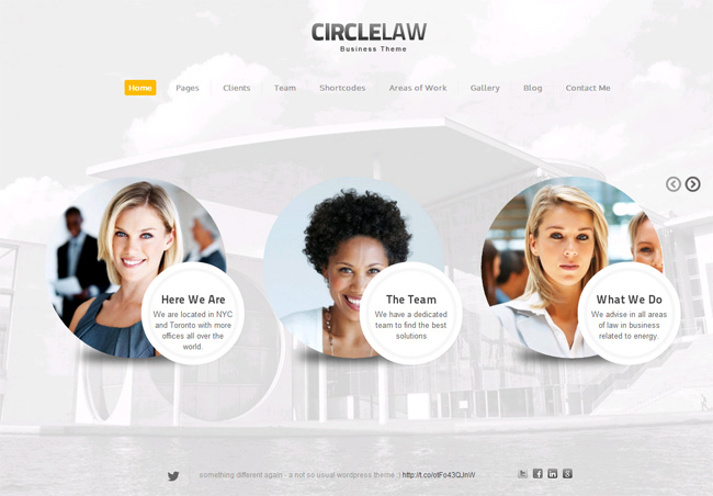 CircleLaw Premium WordPress Theme