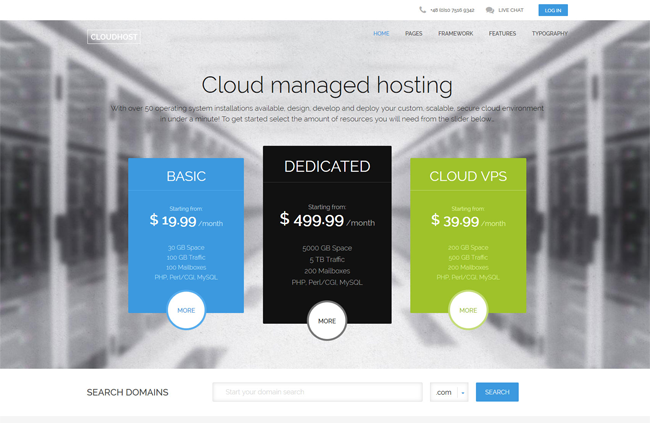 CloudHost WordPress Theme
