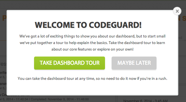 Welcome to CodeGuard