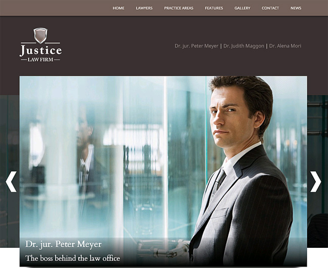 Justice Premium WordPress Theme