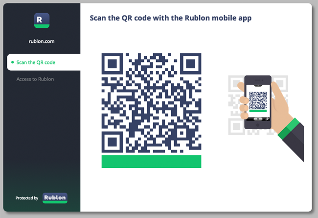 Rublon User Panel