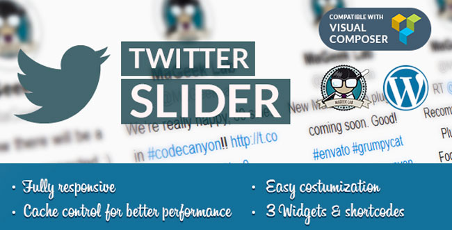 Twitter Slider & User Card