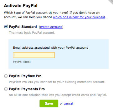 Paypal Standard