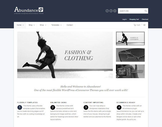 Abundance WordPress Theme