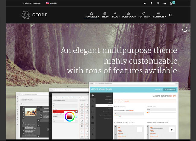 Geode WordPress Theme