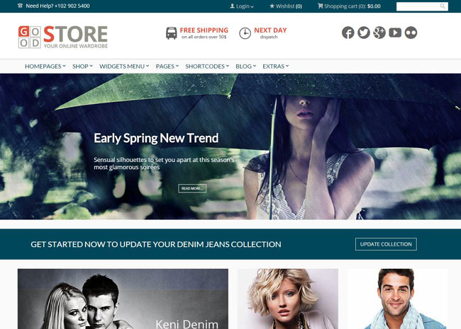 GoodStore WordPress Theme