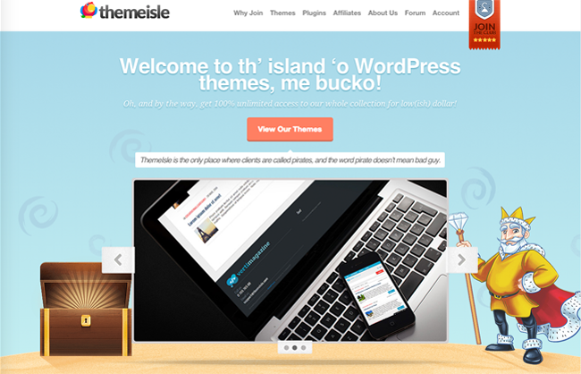 ThemeIsle Home Page