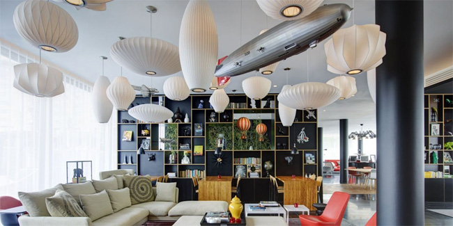 The citizenM Lobby