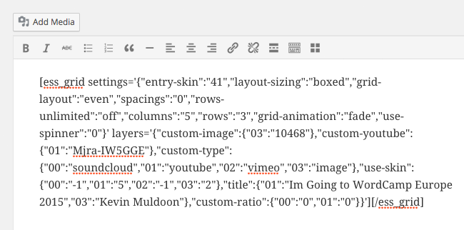 Quick Grid Shortcode